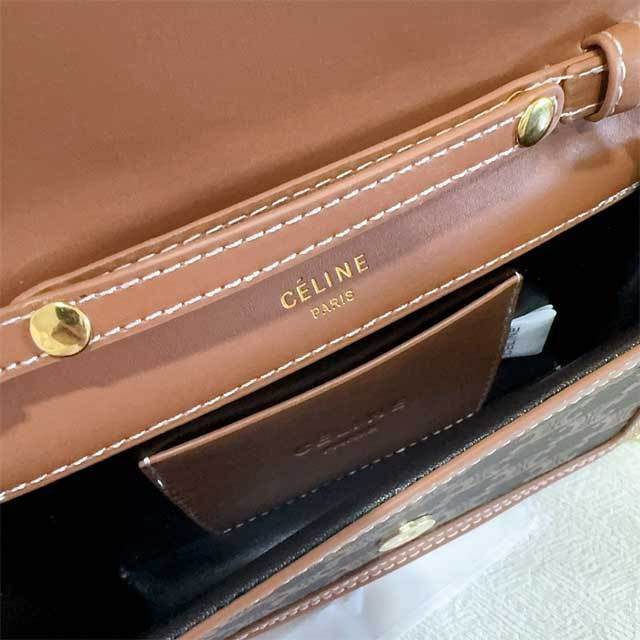 Metal Logo Leather Fashion Messenger Bag