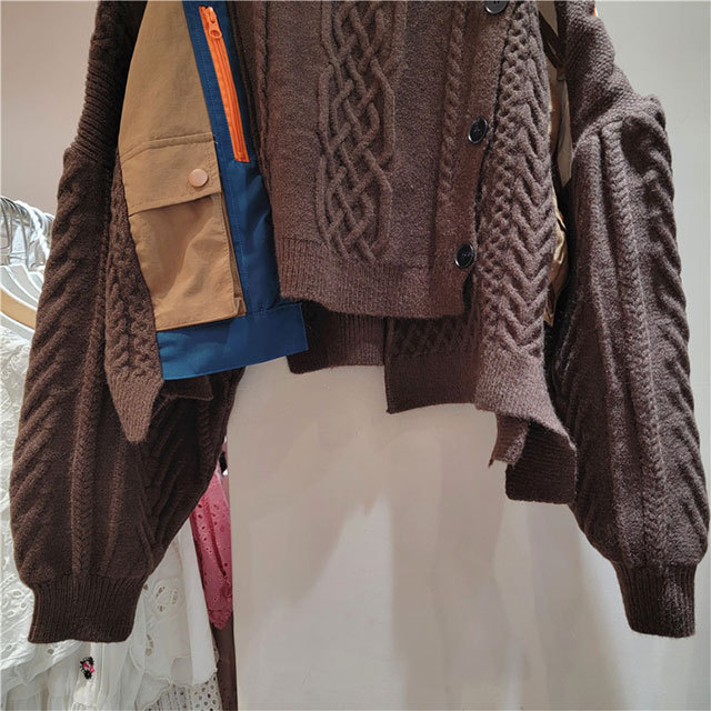 Color Block Patchwork Style Sweater