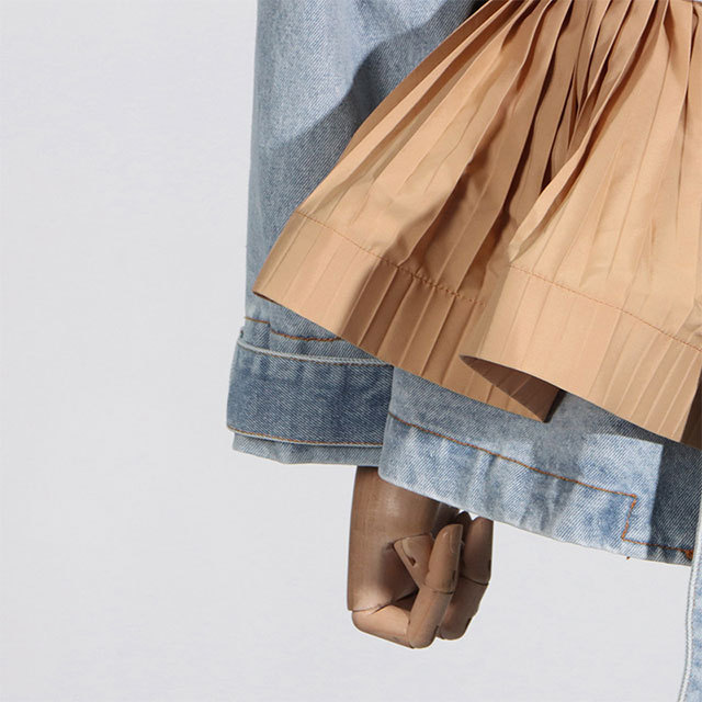 Peplum Denim Jacket