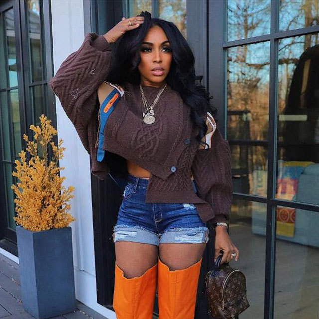 Color Block Patchwork Style Sweater