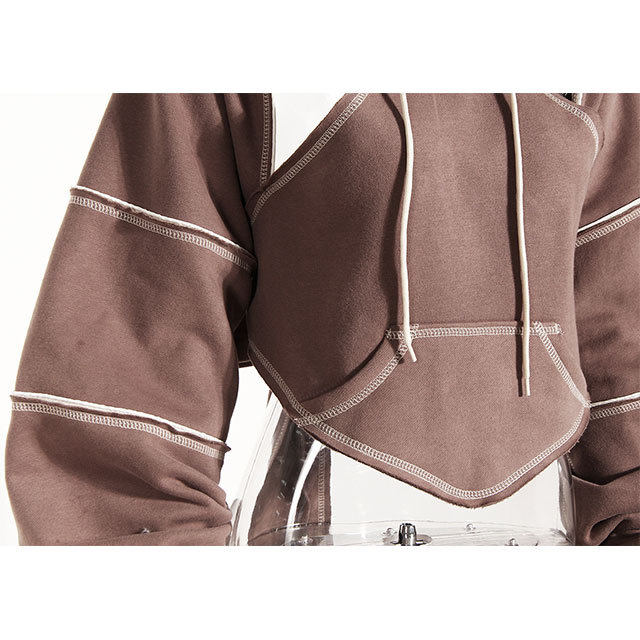 Hollow Out Hooded Hoodies