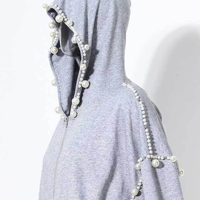 Pearl Hooded Sweatsuit Set