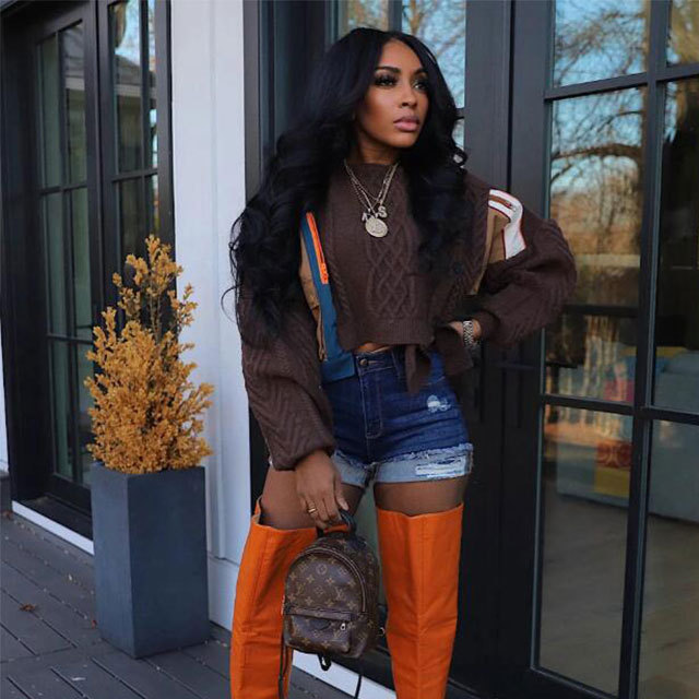 Color Block Patchwork Style Sweater