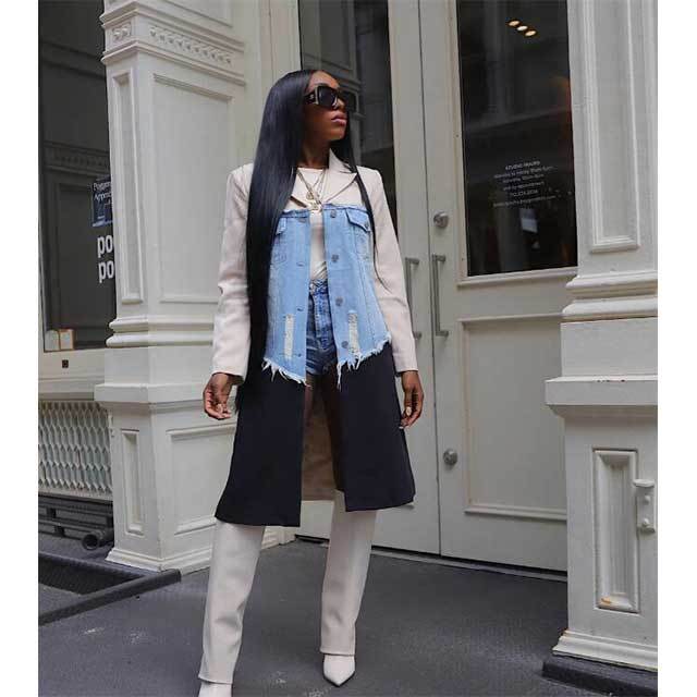Vintage Remix Trench Coat