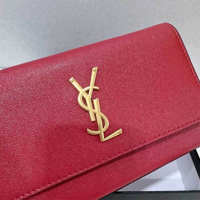 Metal Logo Leather Fashion Messenger Bag