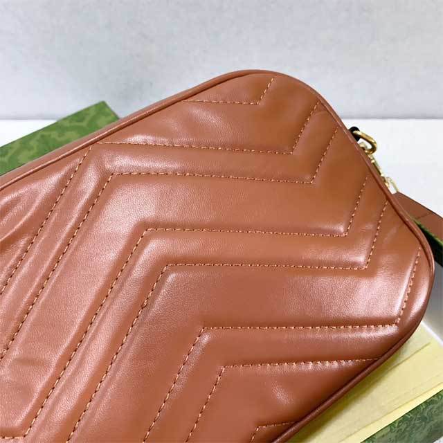 Striped Leather Fashion Crossbody Bag