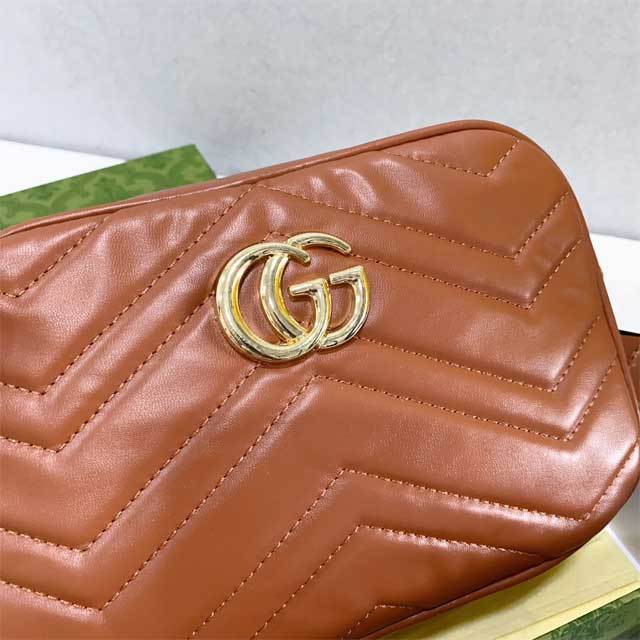 Striped Leather Fashion Crossbody Bag