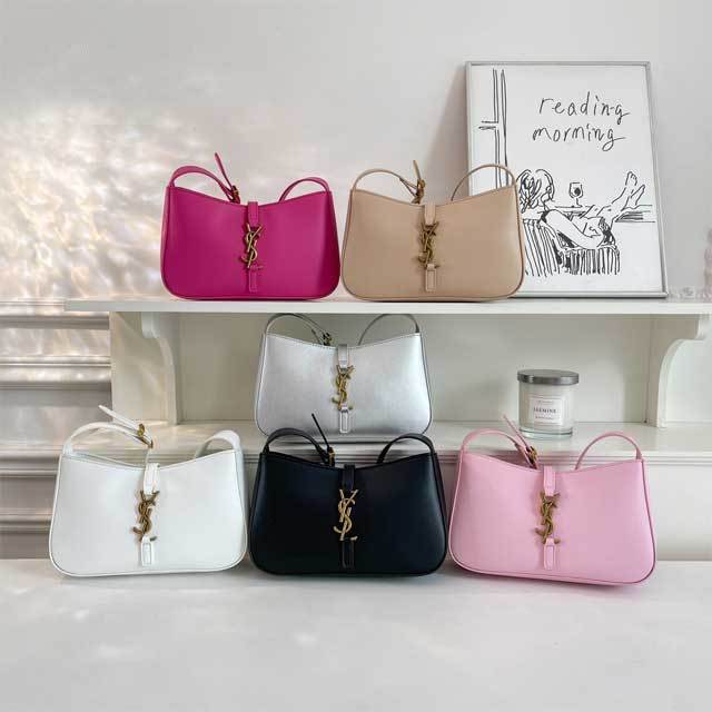 Metal Logo Leather Fashion Women Handbag