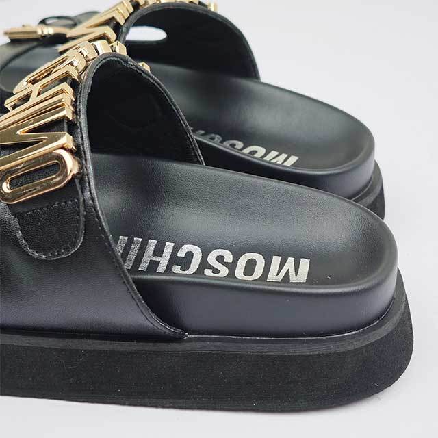 Adjustable Straps Open Toe Flat Slippers