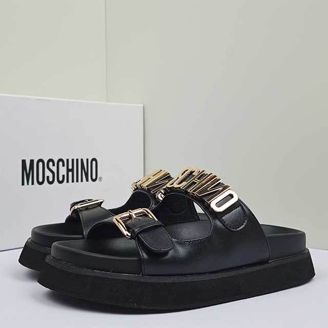 Adjustable Straps Open Toe Flat Slippers