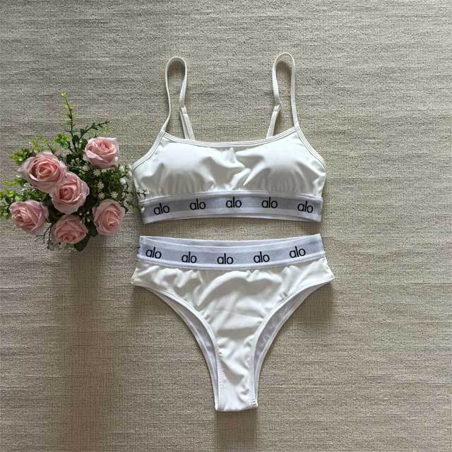 Letter Print Sport Two Piece Set