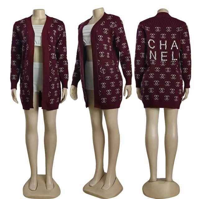 Fashion Design Knit Cardigan Coat