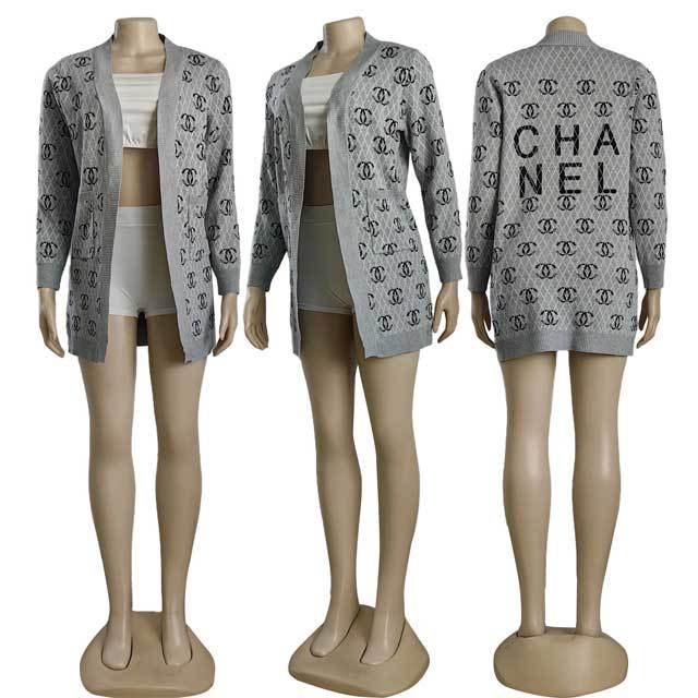 Fashion Design Knit Cardigan Coat