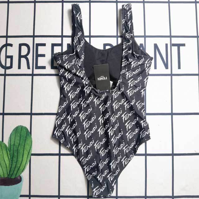 Printed Sleeveless One Piece Swimsuit