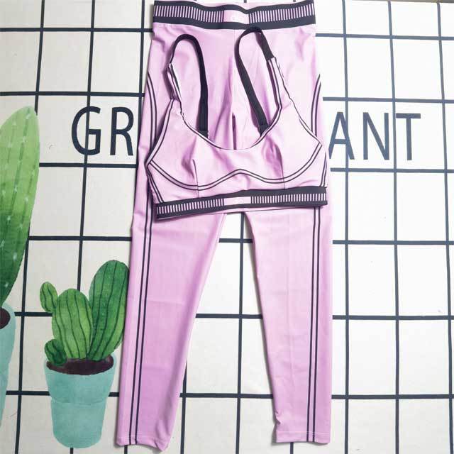 Tank Top Skinny Jogging Suit
