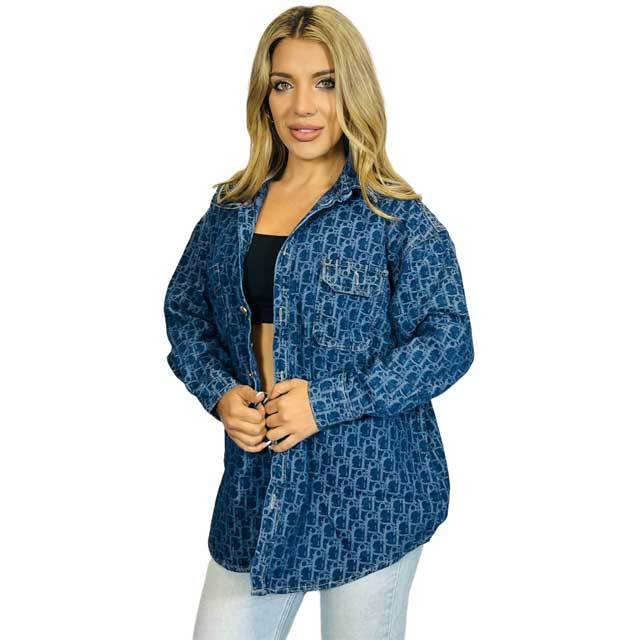 Fashion Long Sleeve Denim Jacket