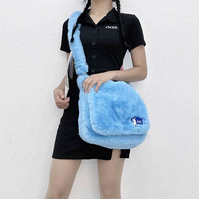Faux Fur Shoulder Bag