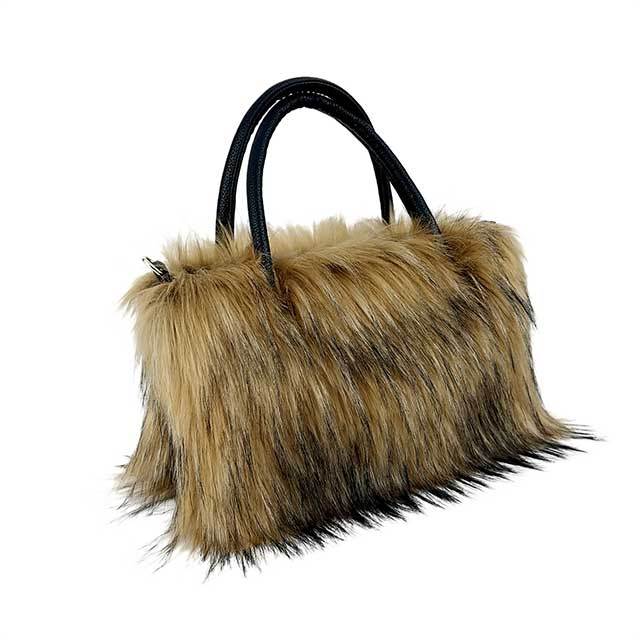 Fluffy Large Capacity Faux Fur Handbag