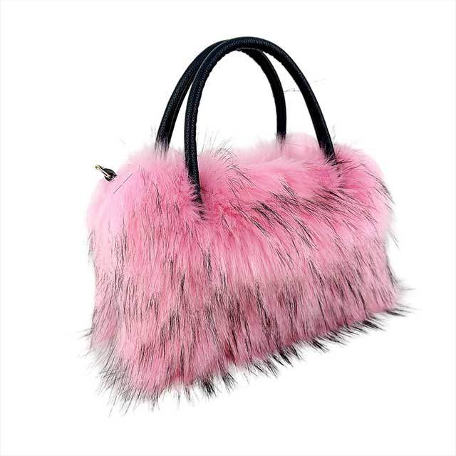 Fluffy Large Capacity Faux Fur Handbag