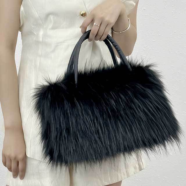 Fluffy Large Capacity Faux Fur Handbag
