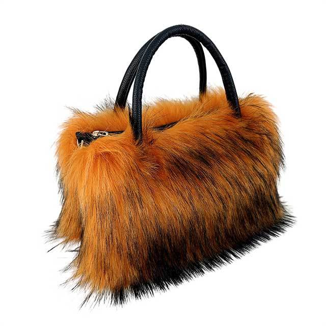 Fluffy Large Capacity Faux Fur Handbag