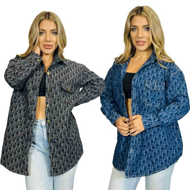 Fashion Long Sleeve Denim Jacket