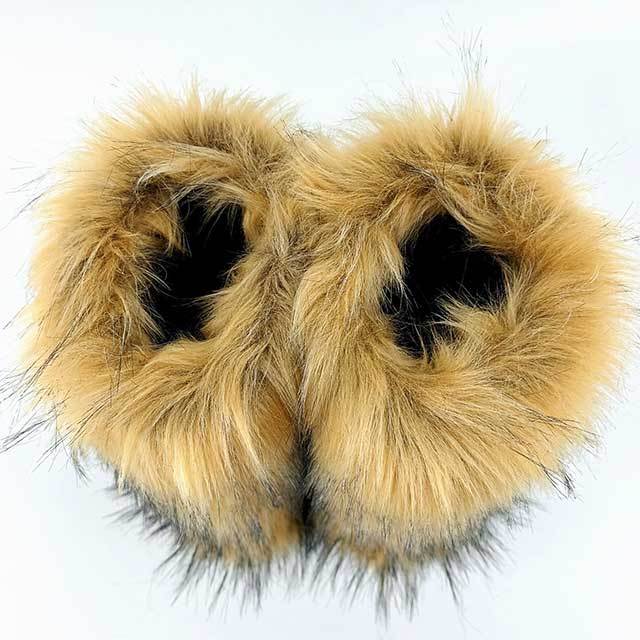 Fluffy Fuzzy Snow Boots