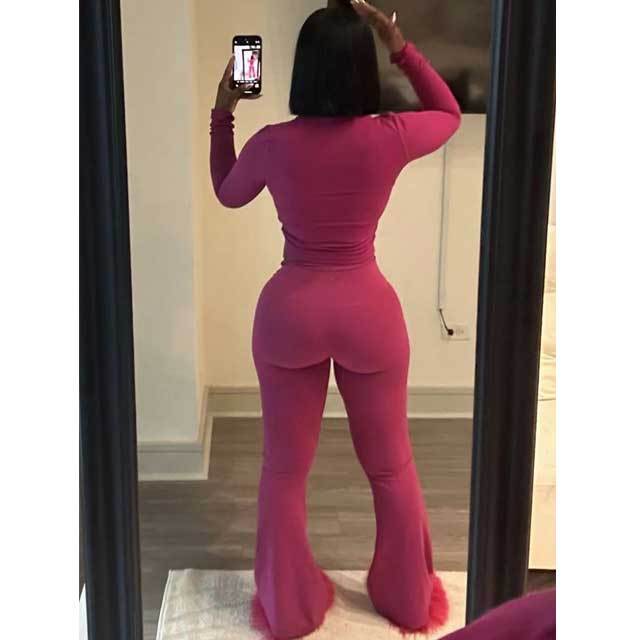 Basic Zipper Top Casual Jogging Suit