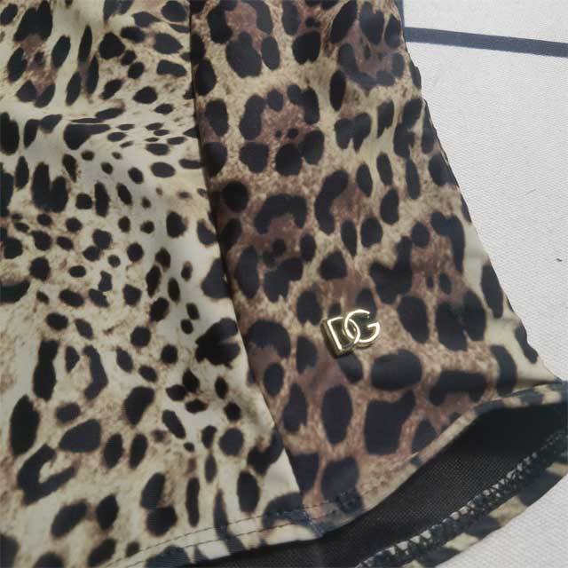 Leopard Print Cami Fashion One Piece Swimsuit
