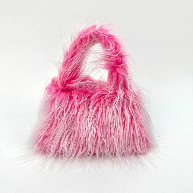 Faux Wool Tote Bag