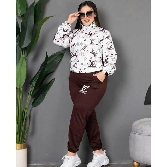 Printed Fashion Casual Tracksuit Set