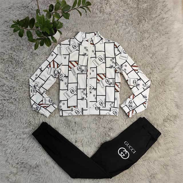 Printed Fashion Casual Tracksuit Set