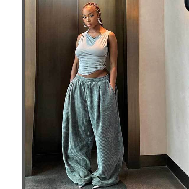 High Waist Casual Jogging Pant