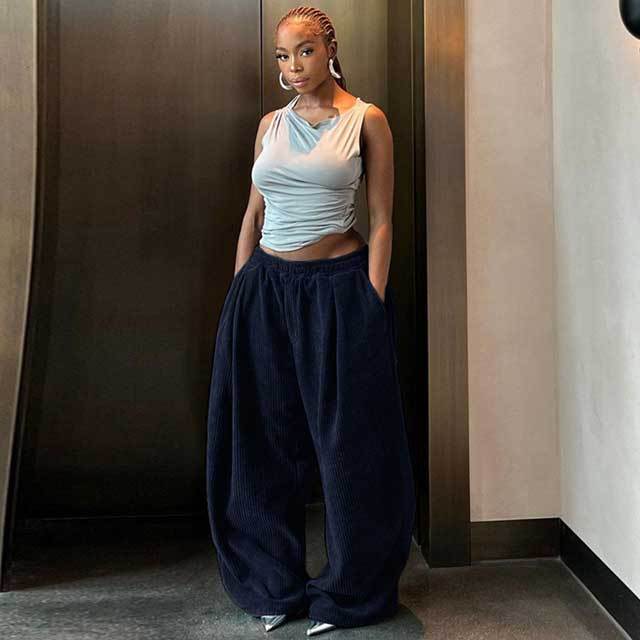 High Waist Casual Jogging Pant