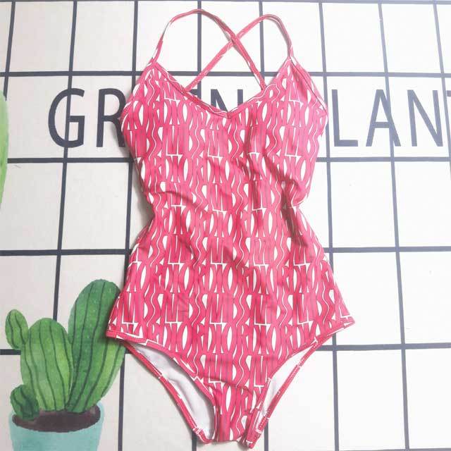 Printed Fashion Backless Sexy One Piece