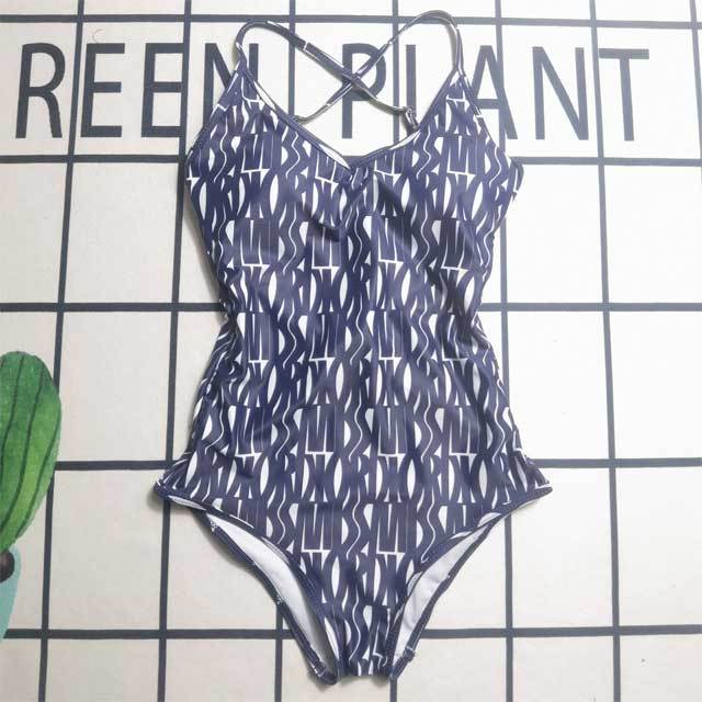 Printed Fashion Backless Sexy One Piece