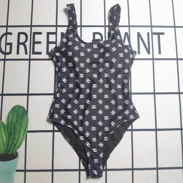 Printed Sleeveless One Piece Swimsuit