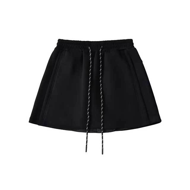 Lazy Girl Casual Skirt Set (top+skirt+hair clips)