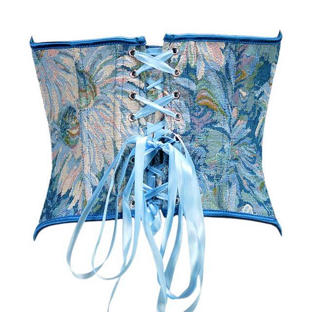 Painting Style Tube Top Corset