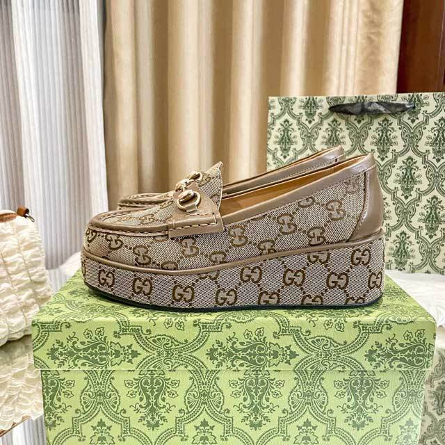 Leather Fashion Platform Shoes