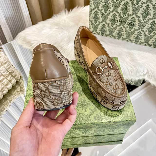 Leather Fashion Platform Shoes