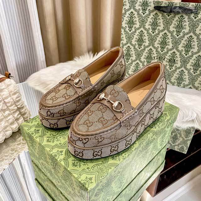 Leather Fashion Platform Shoes