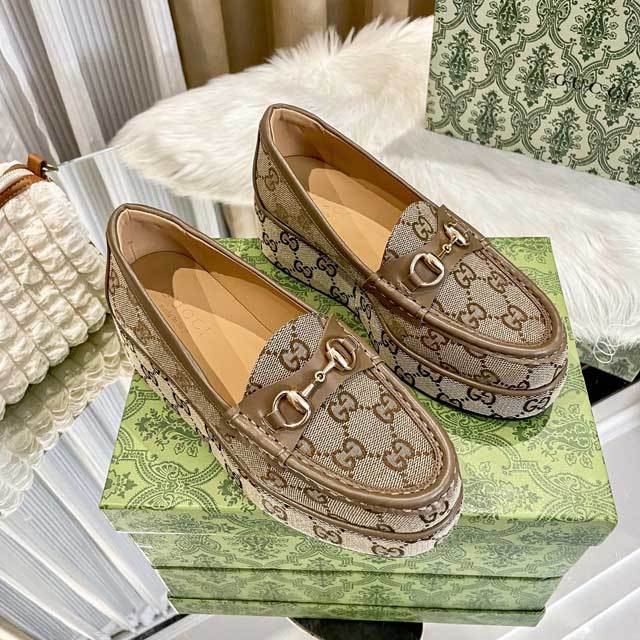 Leather Fashion Platform Shoes
