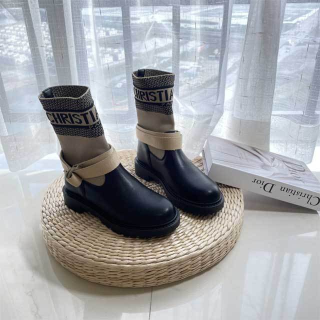 Fashion Women Leather Casual Boots