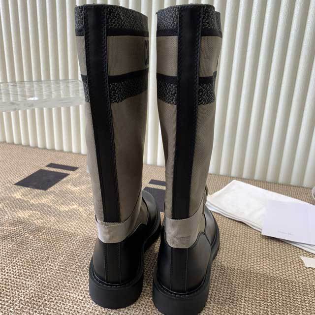 Leather Fashion Women Vintage Middle Boots