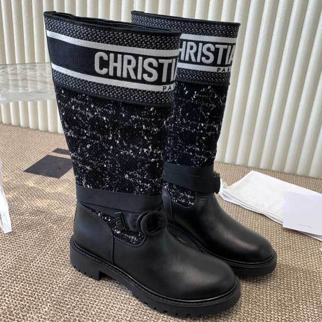 Leather Fashion Women Vintage Middle Boots