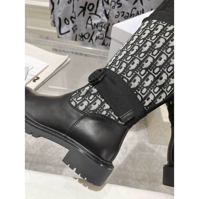 Leather Fashion Women Vintage Middle Boots