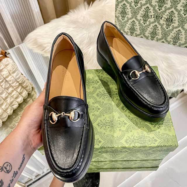 Leather Fashion Platform Shoes