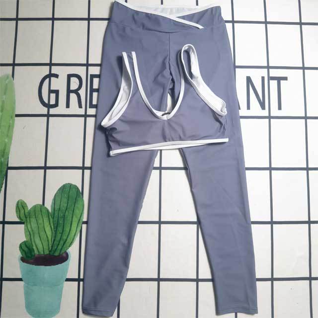 Tank Top Skinny Jogging Suit