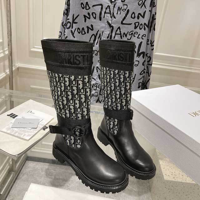 Leather Fashion Women Vintage Middle Boots